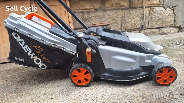 ✅АКУМУЛАТОРНА КОСАЧКА DAEWOO DALLM18-320-1❗, снимка 2 - Градинска техника - 55644197