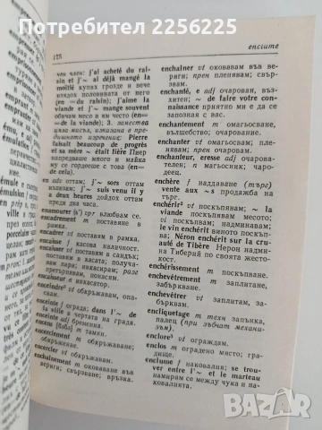Кратък френско - български речник, снимка 2 - Чуждоезиково обучение, речници - 54550832