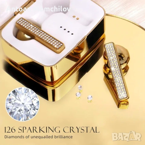 Безжични слушалки ELLA'S EARS Gold Bluetooth 5.3, снимка 6 - Слушалки и портативни колонки - 54827801