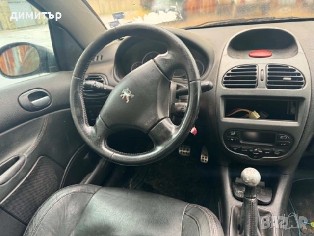 peugeot 206 cc 1.6 16v на части пежо 206 цц кабрио, снимка 5 - Автомобили и джипове - 54662541