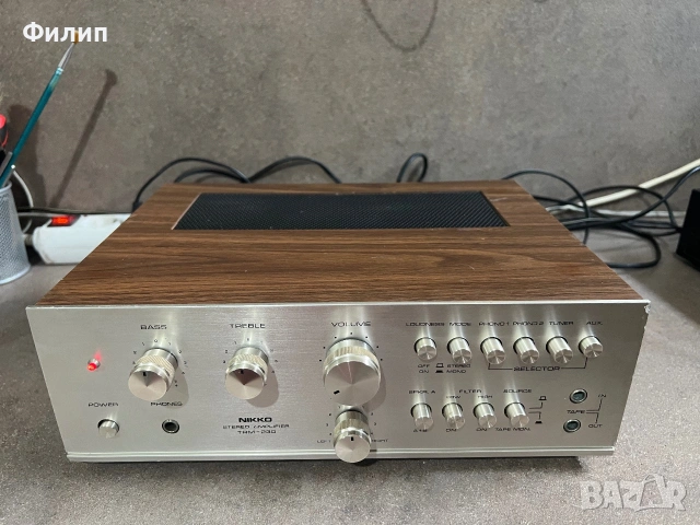 Nikki TRM 330 Stereo Amplifier , снимка 2 - Ресийвъри, усилватели, смесителни пултове - 55148785