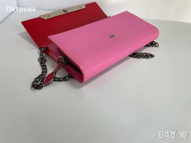 Кожен клъч/портфейл Christian Louboutin Оригинал, снимка 7 - Чанти - 54638395