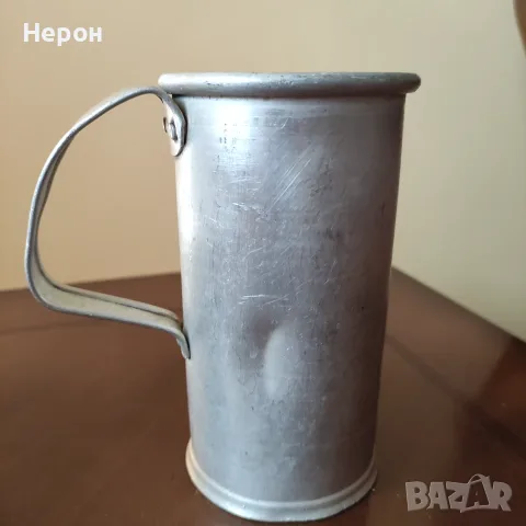 Алуминиево канче, снимка 3 - Антикварни и старинни предмети - 55367665