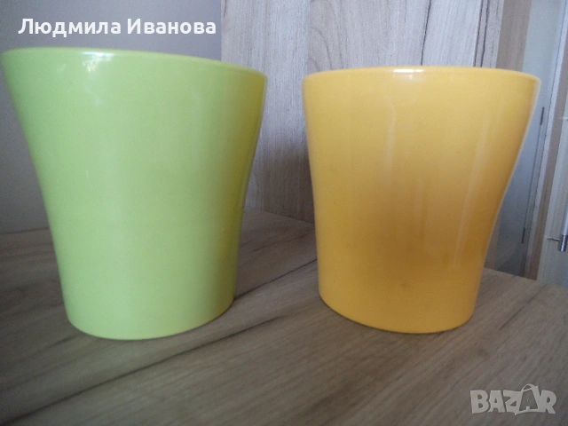Керамични саксии, снимка 4 - Саксии и кашпи - 54735448