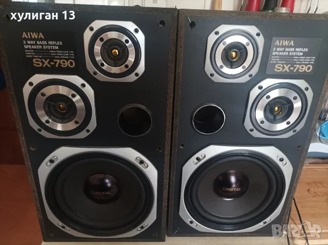 Продавам трилентови тонколони Aiwa , снимка 2 - Тонколони - 55421830