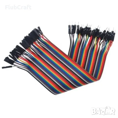 Джъмперни ( Jumper ) Кабели – 10cm / 40бр.