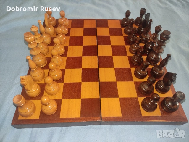 Класически шах (дървени фигури и кутия), снимка 3 - Настолни игри - 55189036