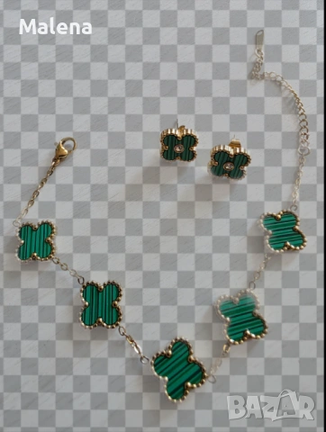 Бижута медицинска стомана Cartier, Van cleef, Bulgari, снимка 5 - Гривни - 54894450