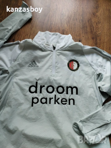 feyenoord x Adidas 2019-20 - мъжка футболна блуза Л, снимка 3 - Спортни дрехи, екипи - 54538221