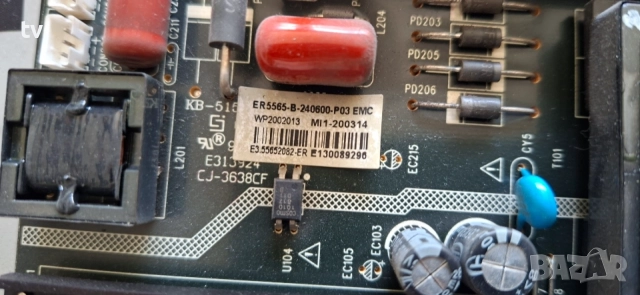Arielli LED-65S214T2UHD на части - HK.T.RT2851V09 / ER5565 REV:1.0 / C-PCB_HV650QUB, снимка 5 - Части и Платки - 55122197