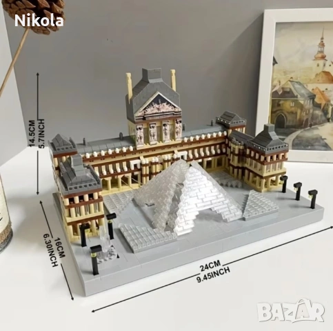 Лего Конструктор Лувър Париж ! 