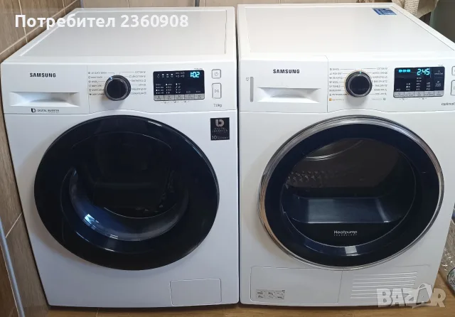 Пералня и сушилня Samsung , снимка 2 - Перални - 55296124