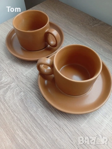 ‼️  ‼️ 1 € ‼️за брой - чаши с чинийка!  Нови! Внос Германия