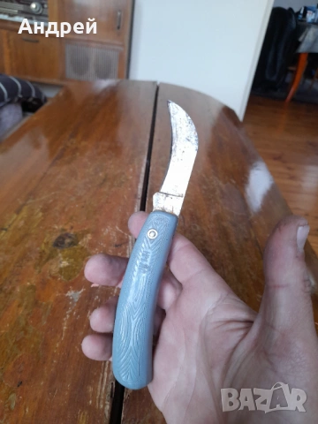 Старо лозарско,овощарско ножче,нож #13, снимка 4 - Други ценни предмети - 54127300