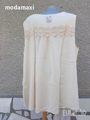 3XL/4XL  Нов топ/риза   Kiabi , снимка 6 - Туники - 55269881