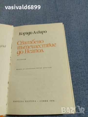 Корадо Алваро - Сватбено пътешествие до Неапол , снимка 5 - Художествена литература - 55251376