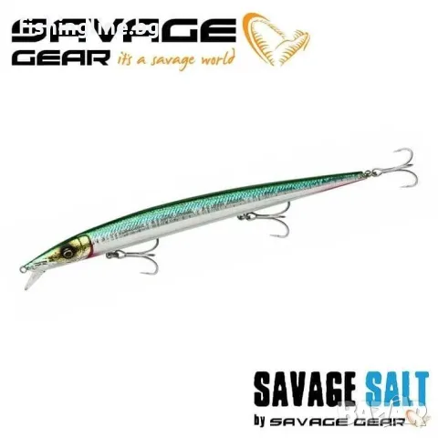 Savage Gear Barra Jerk 19cm 25g F – плуващ воблер за лаврак, лефер и паламуд, снимка 7 - Такъми - 55389057
