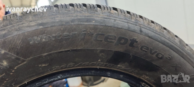 Зимни гуми Hankook icept Evo 3 x w330a XL 265/60/18 114H, снимка 5 - Гуми и джанти - 54309484