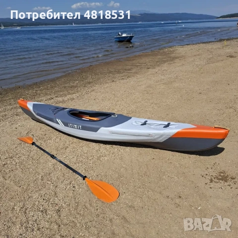 Каяк ITIWIT X500 Decathlon + подарък гребло, снимка 4 - Водни спортове - 54436463