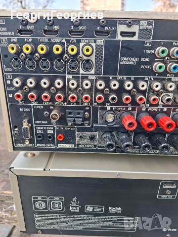 DENON AVR-2309, DENON DVD-2500BT, снимка 7 - Ресийвъри, усилватели, смесителни пултове - 54233721