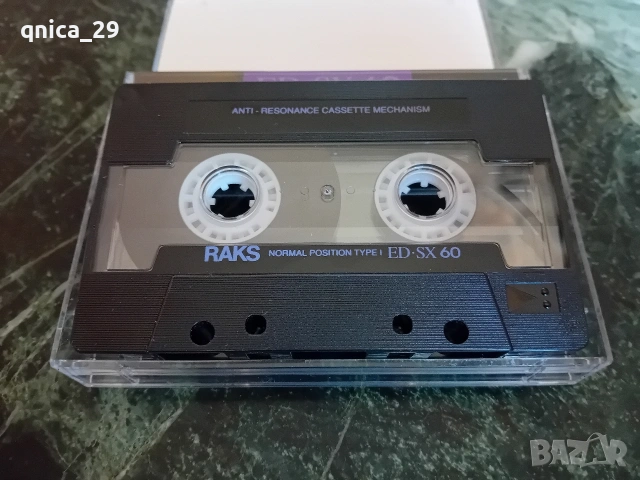 RAKS ED-SX 60 аудио касета, снимка 2 - Декове - 55276810