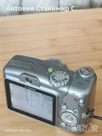 Canon powershot a710is, снимка 3 - Фотоапарати - 55651533
