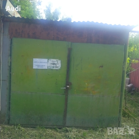 Под наем метален гараж Водна централа Абритус 17 Наем 50€ Тел.0897553557 , снимка 6 - Гаражи и паркоместа - 54281711