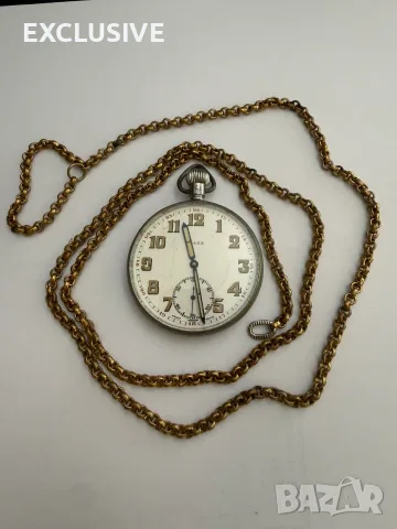 Винтидж джобен часовник Rolex  - тип военен, 1940г., снимка 13 - Джобни - 55469906
