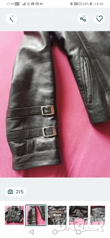 дамско кожено яке , снимка 3 - Якета - 53968944