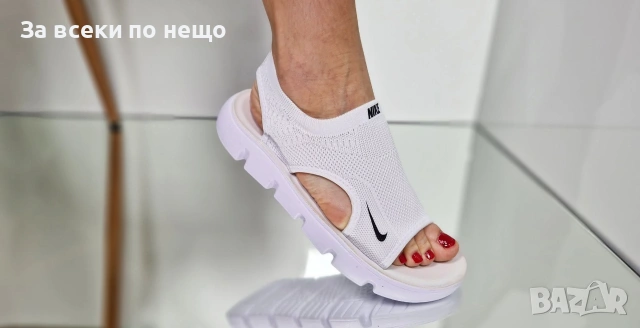 Nike Дамски Сандали Найк - Бели Или Черни Код P2757, снимка 7 - Сандали - 55066450