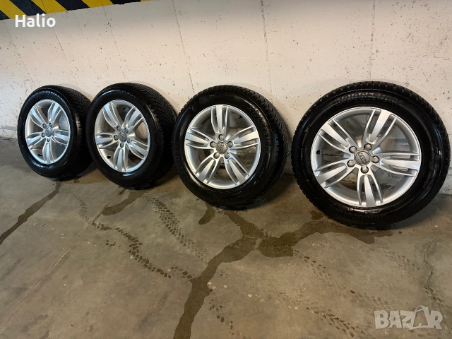 Оригинални Джанти за Audi 17" 5x112 + Зимни Гуми Bridgestone