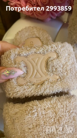 Чехли СЕЛИН*celine slides thriomphe 38 C e l i n e, снимка 5 - Други - 54789386