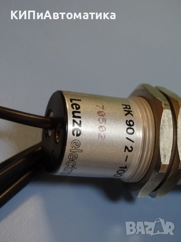 сензор фотоелектрически Leuze RK 90/2-100 photoelectric sensor 24V, снимка 3 - Резервни части за машини - 54205859