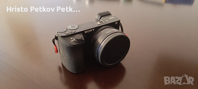Фотоапарат Sony a6500 + адаптер Commlite Auto Focus Adapter EF-NEX