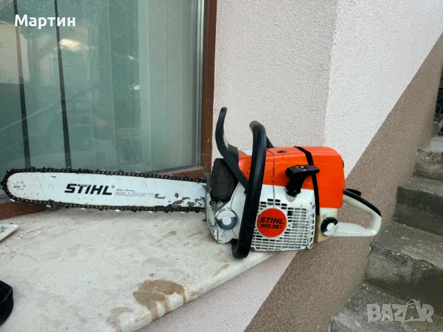 Моторен трион щил мс 361 резачка stihl 