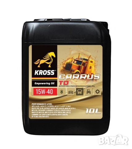 Моторно масло KROSS CARRUS TD 15W40 10л