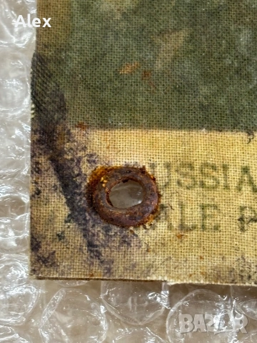  Италианско фашистко пропагандно пано от Втората световна война (около 1941–43 г, снимка 3 - Антикварни и старинни предмети - 53960345