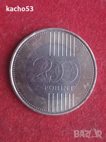 200 форинта 2010 г. Унгария, снимка 2 - Нумизматика и бонистика - 55313635