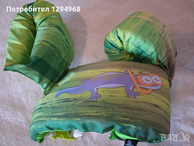Оригинална детска плувна жилетка Stearns Puddle Jumper (14-23 кг) – гущерче, снимка 3 - Други - 54990097