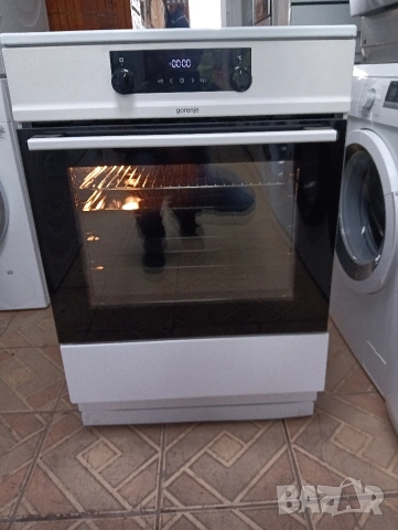 Свободно стояща печка с индукционни котлони Gorenje с 2 години Гаранция!, снимка 4 - Печки, фурни - 54648507