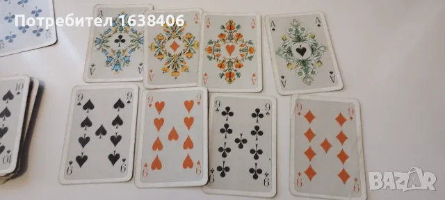 Стари карти за игра/ГДР , снимка 2 - Колекции - 54425152
