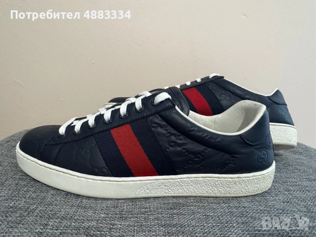 GUCCI GG NAVY ACE Sneakers.