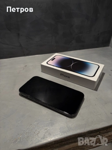 Перфектен Iphone 14 Pro Black 128 GB, снимка 5 - Apple iPhone - 54084891