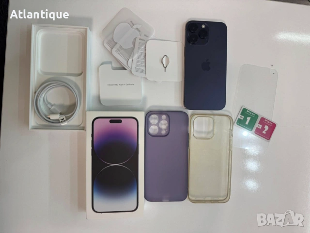 iPhone 14 Pro Max 128GB Deep Purple - пълен комплект