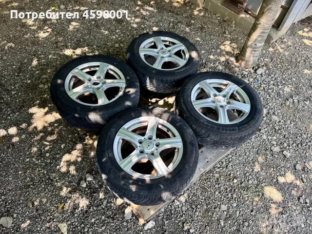 4бр.Алуминиеви джанти 15цола 5x112 за Vw Golf 5,6,Touran,Caddy,Skoda Octavia,Seat Altea,Audi A3, снимка 3 - Гуми и джанти - 55381736