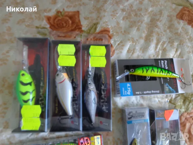 Нови воблери и цикади,за щука и др.(общо 8 броя), снимка 3 - Такъми - 54857589