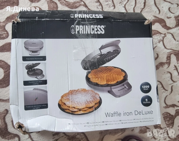 Гофретник Princess 1200w