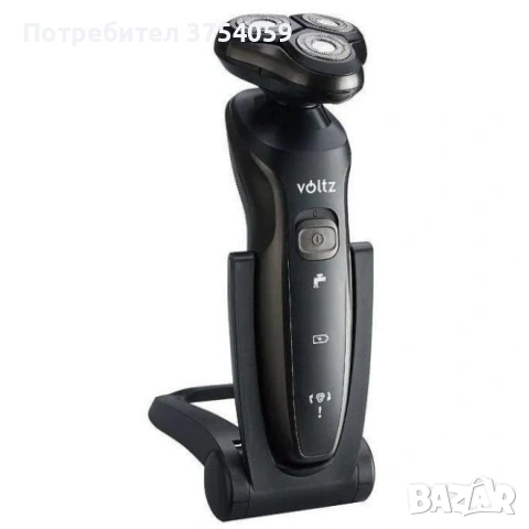 Самобръсначка V o l t z , USB, 3W, черна, 2 ГОДИНИ ГАРАНЦИЯ, снимка 8 - Електрически самобръсначки - 55160485