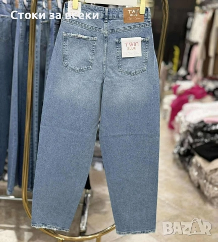 🤍Дънки "балон" Мек и еластичен деним 36 36 38 38 40 42 С М Л ХЛ 29€, снимка 6 - Дънки - 54626635
