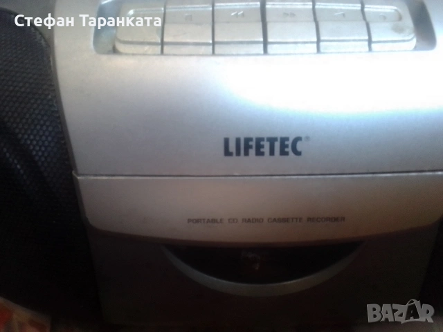 Радио касетофон LIfetec, снимка 3 - Радиокасетофони, транзистори - 55272292